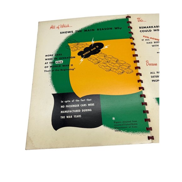 1948 Automotive Engine Rebuilders Association Information Booklet & Warranty - Picture 12 of 13